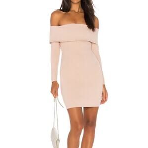 Nookie Mila Mini Nude Dress Large